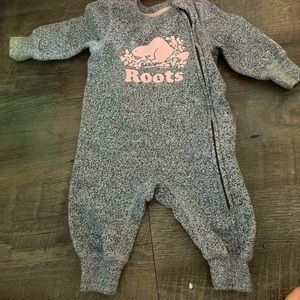Girls ROOTS one piece tracksuit